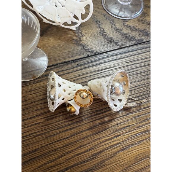 Lot of vintage wedding cake decorating pieces, wedding decor items - Picture 6 of 13